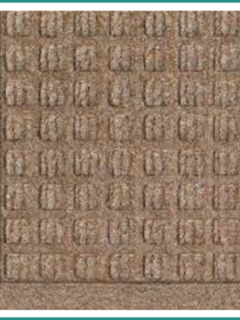 Janitorial Supplies Mats - Water Hog Fashion 4 x 6 Medium Brown